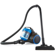 Morphy Richards Bagless Cylinder Vacuum 980563, Blue/Dark Grey, 700 W, 2 liters, 80 Decibeles
