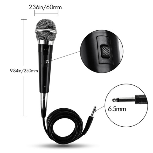 MIC Handheld Dynamisch Bedraad Dynamisch Heldere Stem 1