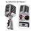 Microfono professionale cablato vintage classico Mic Mike 7