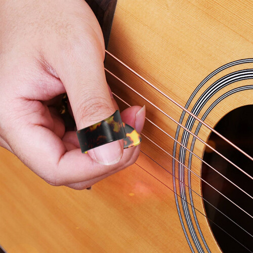 4 peças de palheta mediadora de celulóide para violão elétrico acústico 2