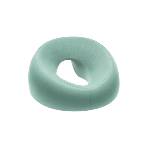 Cuscino ergonomico per sdraiarsi Memory Foam per salone di bellezza verde