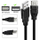 USB-sovitinkaapeli 6-nastainen naaras ja USB 2.0 AM -sovitinkaapeli kameralle 2