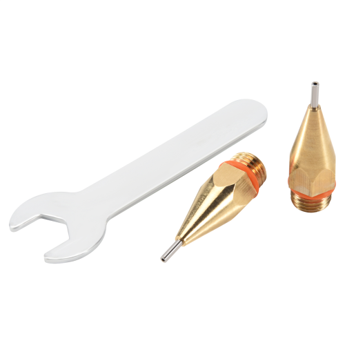 2Pcs 1.0X40Mm Bico de cobre com chave de bico Bico intercambiável