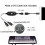 Adaptador de cabo USB MIDI, A macho para MIDI Din com LED para teclado 6