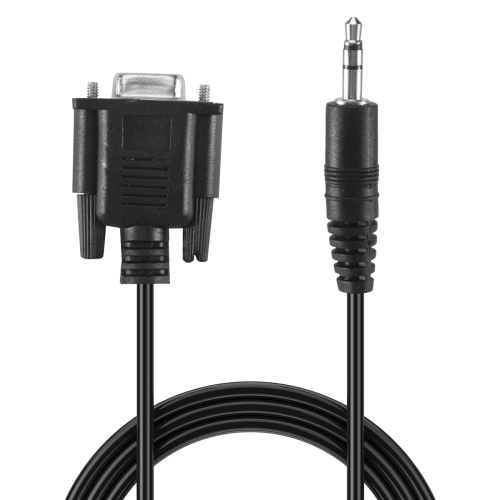 DB 9 Samec na 3,5 mm (1/8 palca) TRS Stereo Samec sériový dátový kábel - 6 stôp 1