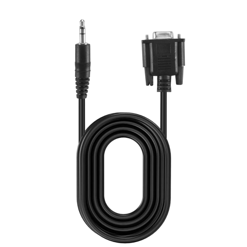 DB 9 Samec na 3,5 mm (1/8 palca) TRS Stereo Samec sériový dátový kábel - 6 stôp 2