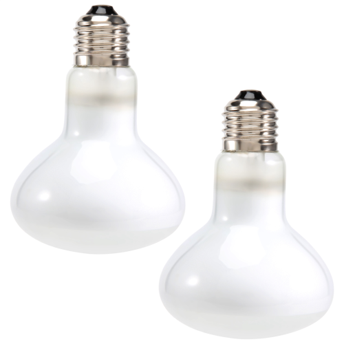 Pacote com 2 lâmpadas de calor Uvb Uva para répteis (100 W)