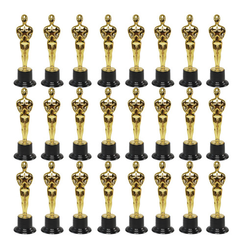 24 Pack Plastic Award Trophyes -patsas pelipalkintoa varten 1