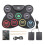 Electric Drum Set, 9 Pads Silicon Foldable Electronic Drum With Headphone Jack,build In Speaker 1