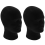 Zwarte schuim heren model mannequin dummy stand winkel display hoed 3