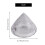 12PCS Transparent Diamond Shape Candy Box Wedding Favor Gift Boxes 5