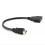Cable adaptador divisor de uno en dos macho a doble hembra 2
