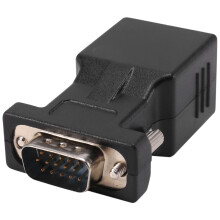 VGA Extender Mannelijk Naar LAN CAT5 CAT6 RJ45 Netwerkkabel Adapter