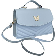 Women's Small Crossbody Bag Butterfly Leather Cute Clutch Purse Shoulder Bag