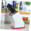 Shelf Kitchen Supplies Storage Rack Drain Tool Multifunction Red Tool Holder 9