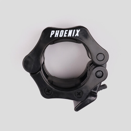 Phoenix Fitness 2" Black Barbell Clamp 2