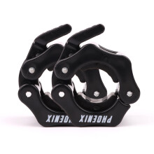 Phoenix Fitness 1" Black Barbell Clamp
