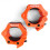 Phoenix Fitness 2" Orange Barbell Clamp 1
