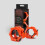 Phoenix Fitness 2" Orange Barbell Clamp 5