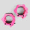 Phoenix Fitness 2" Pink Barbell Clamp 4