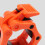 Phoenix Fitness 2" Orange Barbell Clamp 3