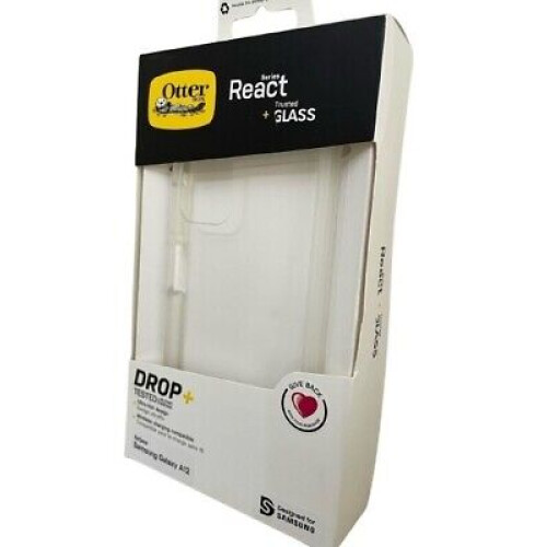 OtterBox Tempered Glass Screen Protector for Samsung Galaxy A12 + Case Genuine Otterbox