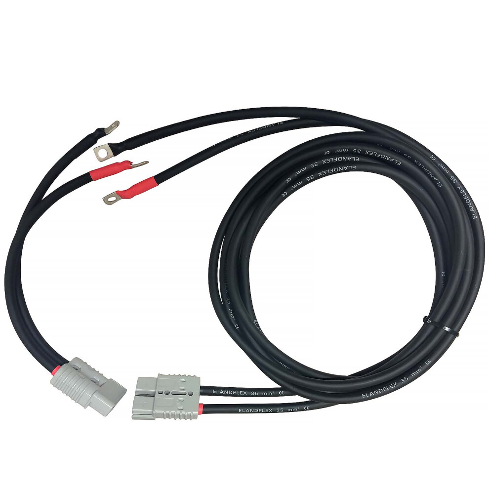 WINCHMAX Winch Battery Extension Cables - Anderson - British Made - Truck/Van/Trailer 4m