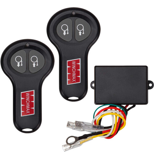 WINCHMAX WINCHMAX Complete 12V Electric Winch Control Box, Wander Lead & Twin Wireless Remote Control 2