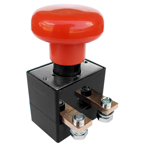 WINCHMAX WINCHMAX Battery Isolator Kill Master Switch Push/Pull Button Emergency Stop 12v24v 250A 2