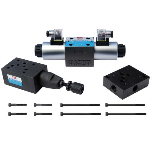 WINCHMAX WINCHMAX CETOP5/NG10 Solenoid Valve, Manifold and Regulator