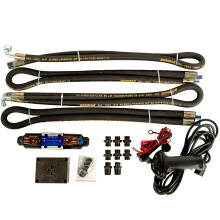 WINCHMAX Hydraulic Winch Installation Kit Valve Hoses Control Gear 24V
