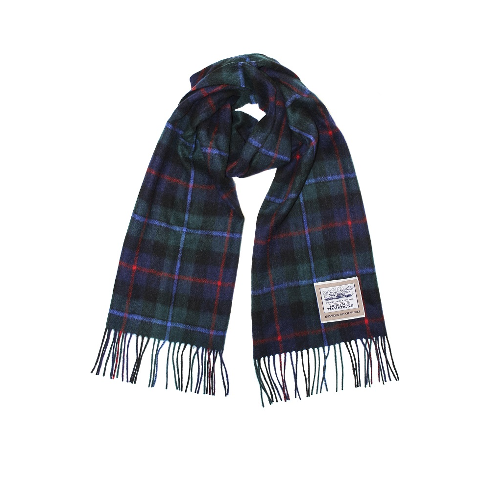 Heritage Traditions - 100% Wool Campbell of Cawdor Tartan Scarf