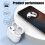 Earphone Charger Case For 3 Charging Case 450mah Wireless Charging Case Bluetooth Sync Quick-pairin 5