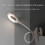 (Pink) Led Clip-on Reading Lamp Dimmable Eye Protection Table Lamp 6