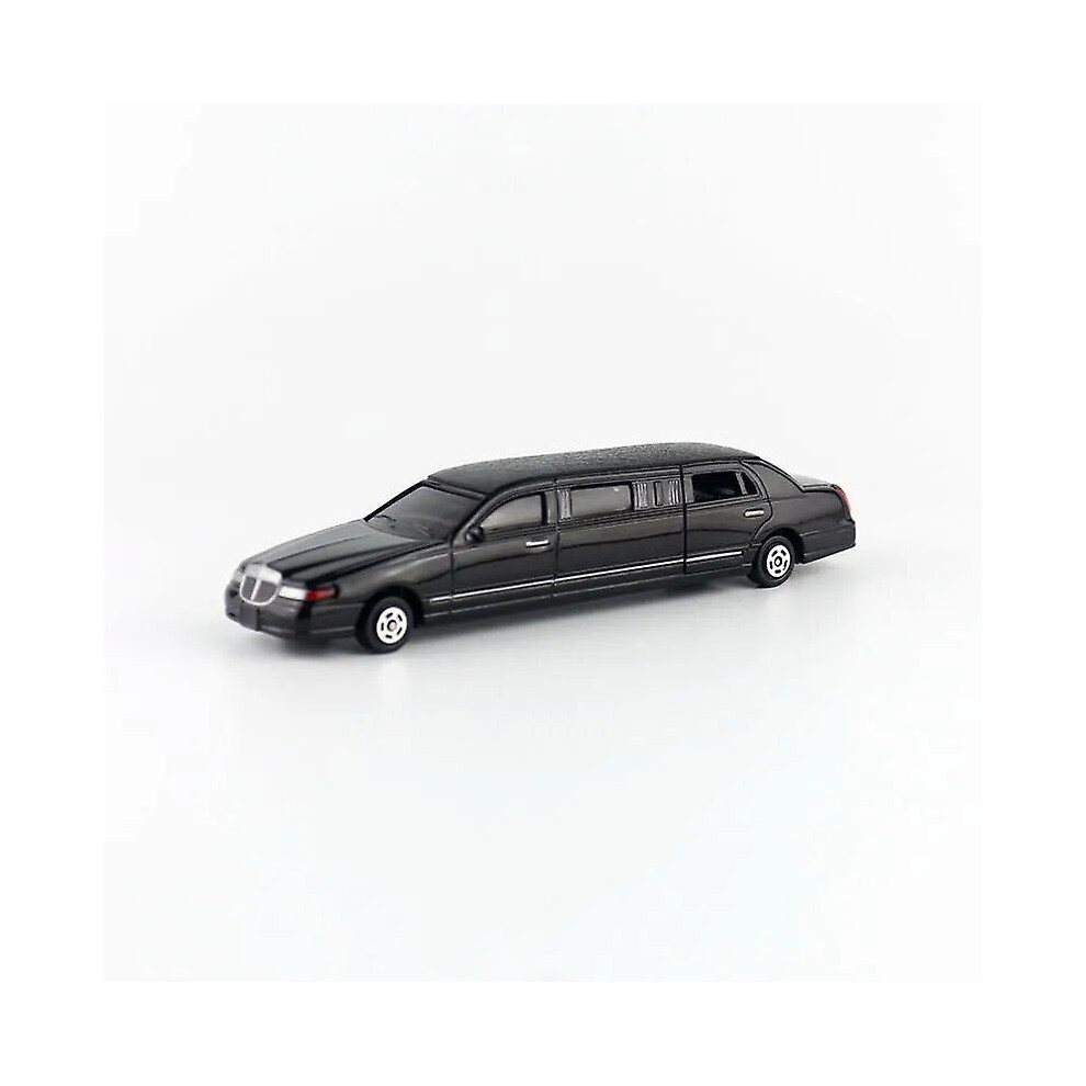 (black) 1:60 Scale Diecast Metal Toy Vehicle Model Stretch Lincoln Limousine Luxury Educational Car Collection Gift Kid Doors Openable-image-OPC-PFW5X2W-NEW