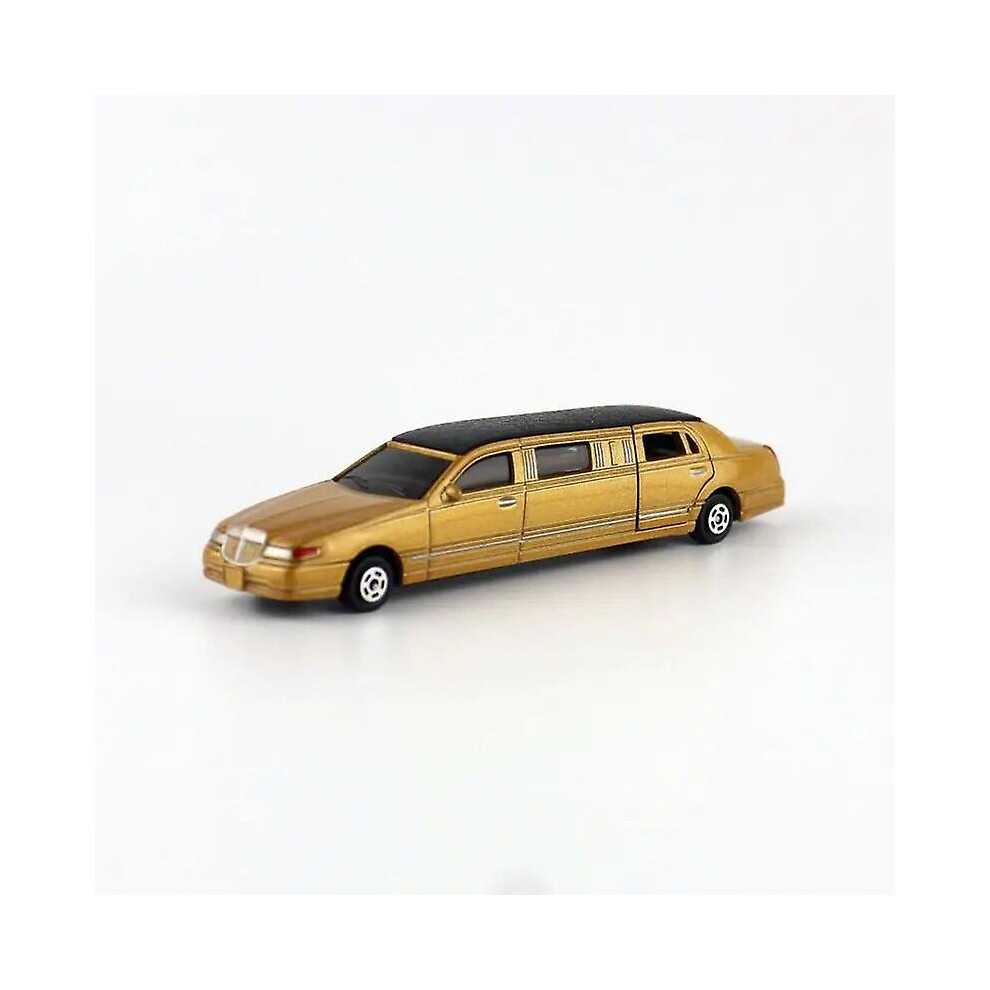 (Gold) 1:60 Scale Diecast Metal Toy Vehicle Model Stretch Lincoln Limousine Luxury Educational Car Collection Gift Kid Doors Openable-image-OPC-PFW5X2X-NEW