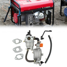 LPG168 Gasoline Generator Dual Fuel Carburetor Kit 3KW 168F 170F 6.5HP For Champion 100153 100165 100296 Replacement Generator