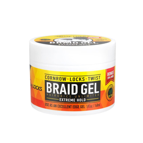 All Day Locks Braid Gel 5 OZ