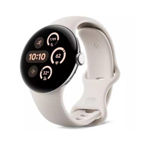 Google Google Pixel Watch 3 45mm Bluetooth / WiFi Ασημί και πορσελάνη