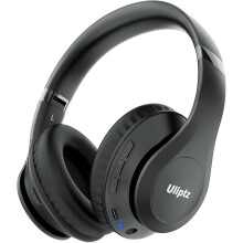 Uliptz Wireless Headphones Over Ear, 65 Hrs Playtime Bluetooth Headphones, 6 EQ Modes Foldable Lightweight Headphones Wireless, Bluetooth 5.3