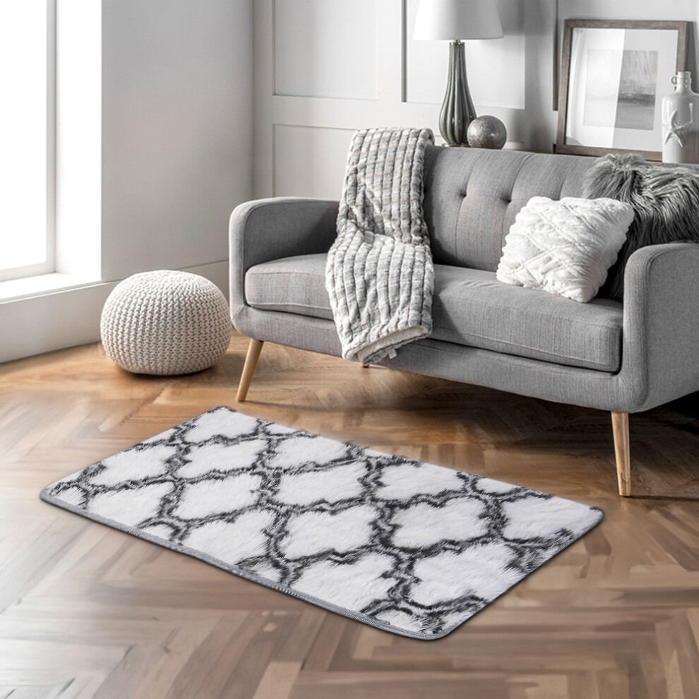 (60*120cm) Modern Geometric Indoor Shag Area Rug