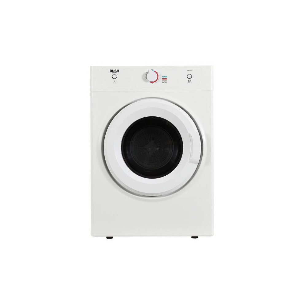 Bush DHB7VTDW 7KG Vented Tumble Dryer - White