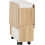 Seconique Stowaway Dining Set Oak Effect/White, Seymore With 4 Stools 4