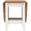 Seconique (White/Distressed Waxed Pine) Santos Drop Leaf Coffee Tables Waxed Pine 3