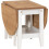 Seconique (White/Distressed Waxed Pine) Santos Drop Leaf Coffee Tables Waxed Pine 5