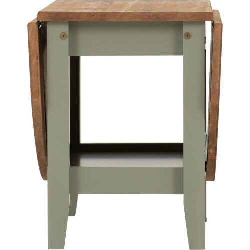 Seconique (Green/Distressed Waxed Pine) Santos Drop Leaf Coffee Tables Waxed Pine 2