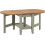 Seconique (Green/Distressed Waxed Pine) Santos Drop Leaf Coffee Tables Waxed Pine 6