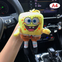 (spongebob) 1pc Sullivan Stitch Mr.q Keychain Spongebob Patrick Monster University Plush Toy