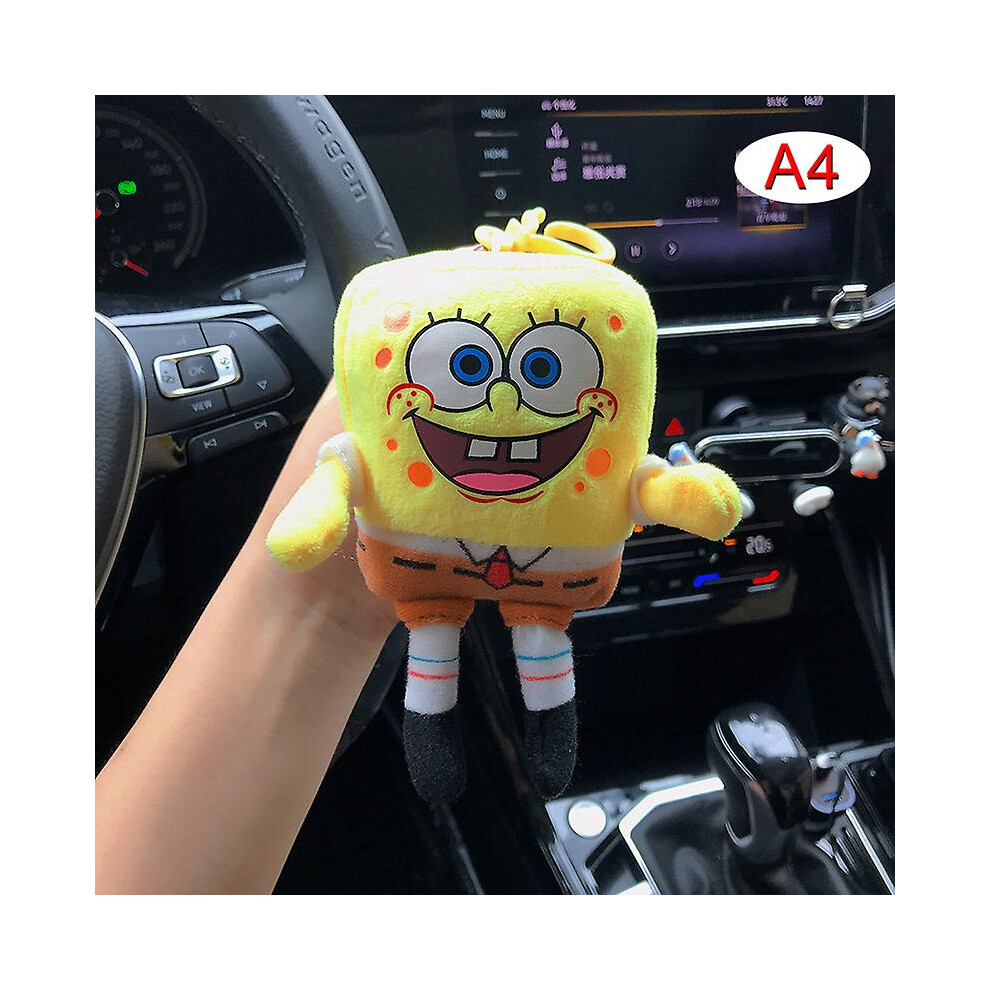 (Spongebob) 1Pc Sullivan Stitch Mr.q Keychain Spongebob Patrick Monster University Plush Toy Not,Specified