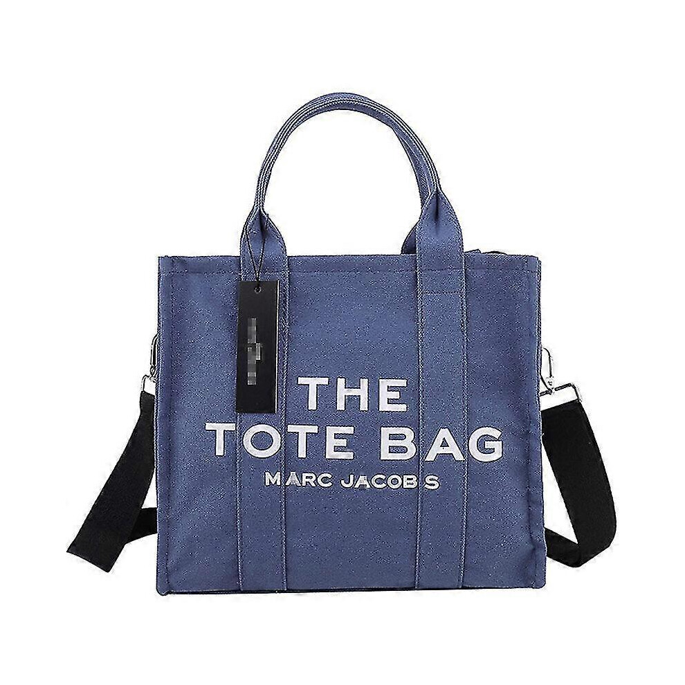 (Blue) Women Handbag Designer Laptop Tote Bag Canvas Messenger Shoulder Crossbody Bag